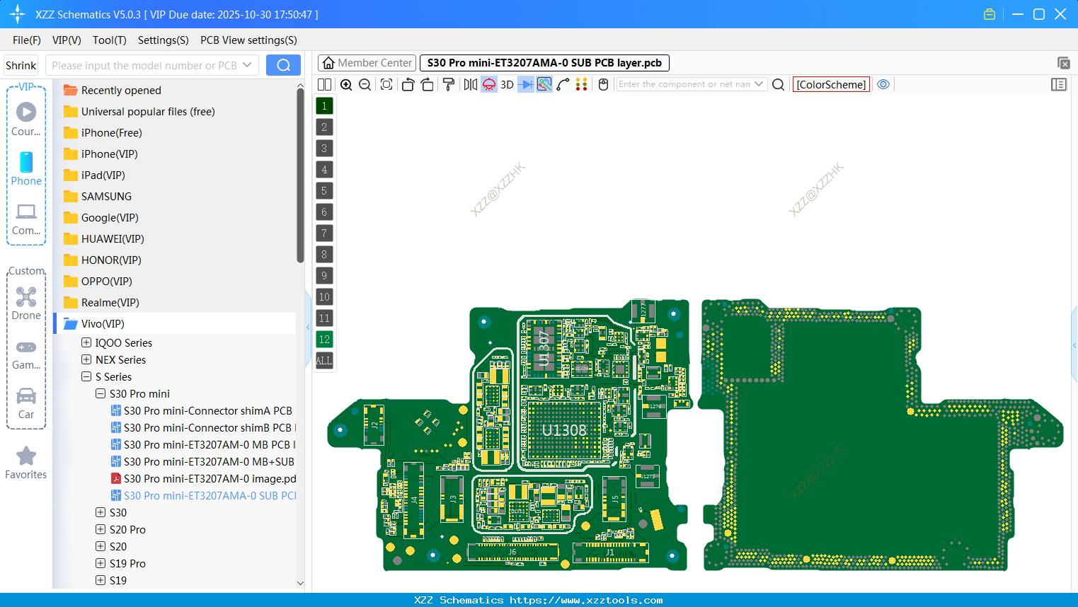 S30 Pro Mini-ET3207AMA-0 SUB PCB Layer